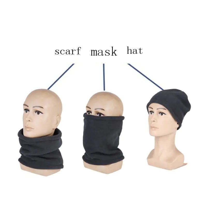 Cycling Neck Gaiter, Fleece Hat, Sports Headwear