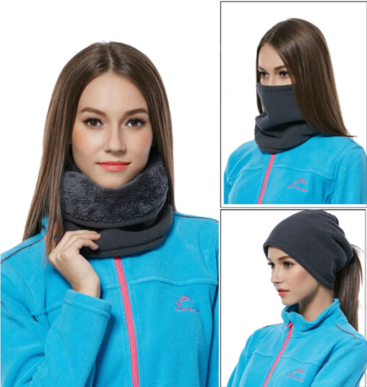 Cycling Neck Gaiter, Fleece Hat, Sports Headwear